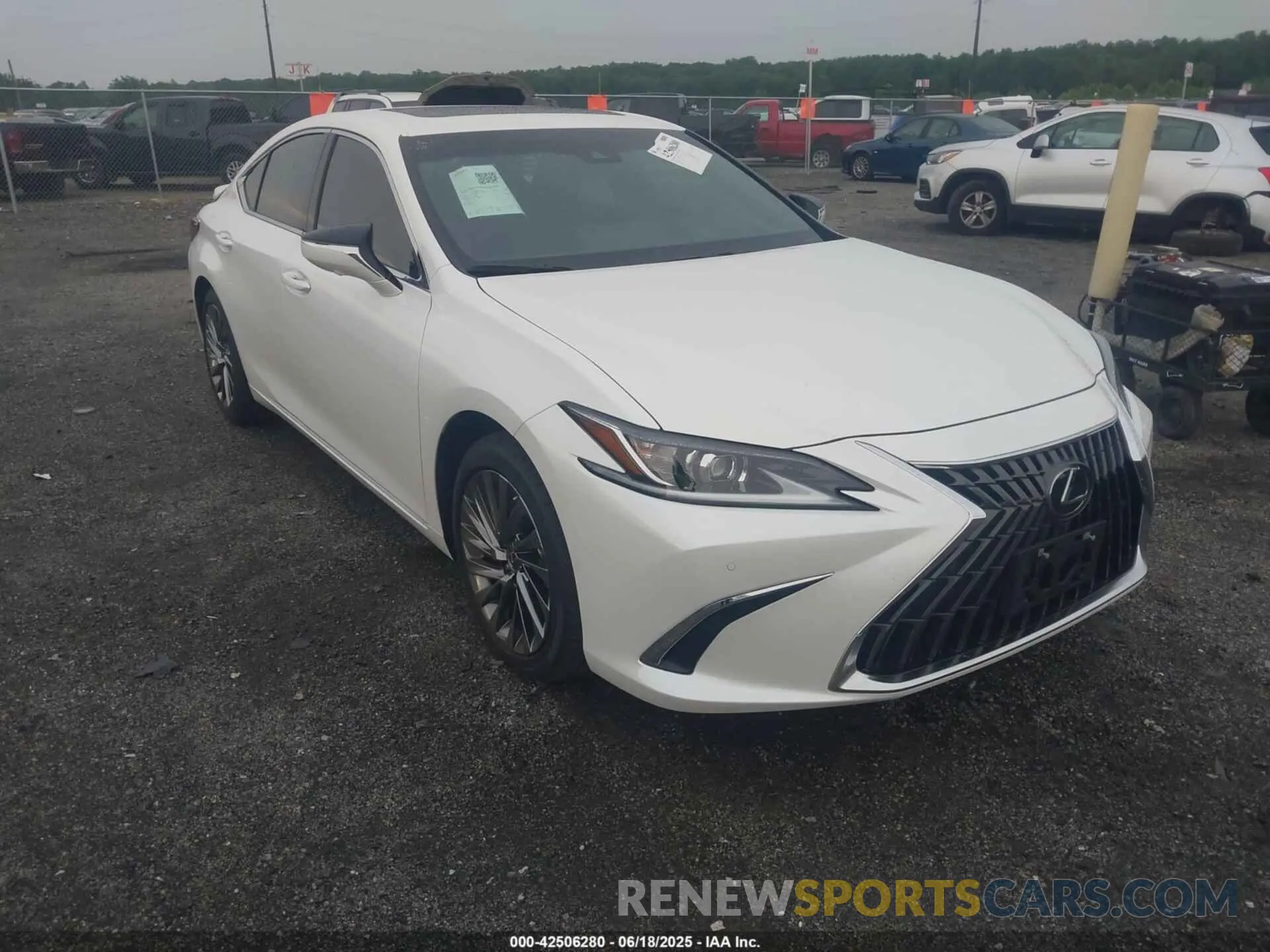 1 fotografías del automóvil dañado 58AEZ1B18SU192999 LEXUS ES 350 2025