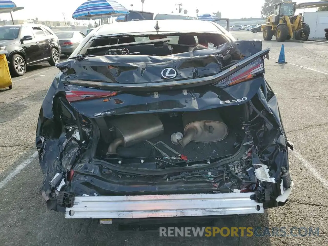 6 fotografías del automóvil dañado 58AGZ1B12LU066731 LEXUS ES 350 F S 2020