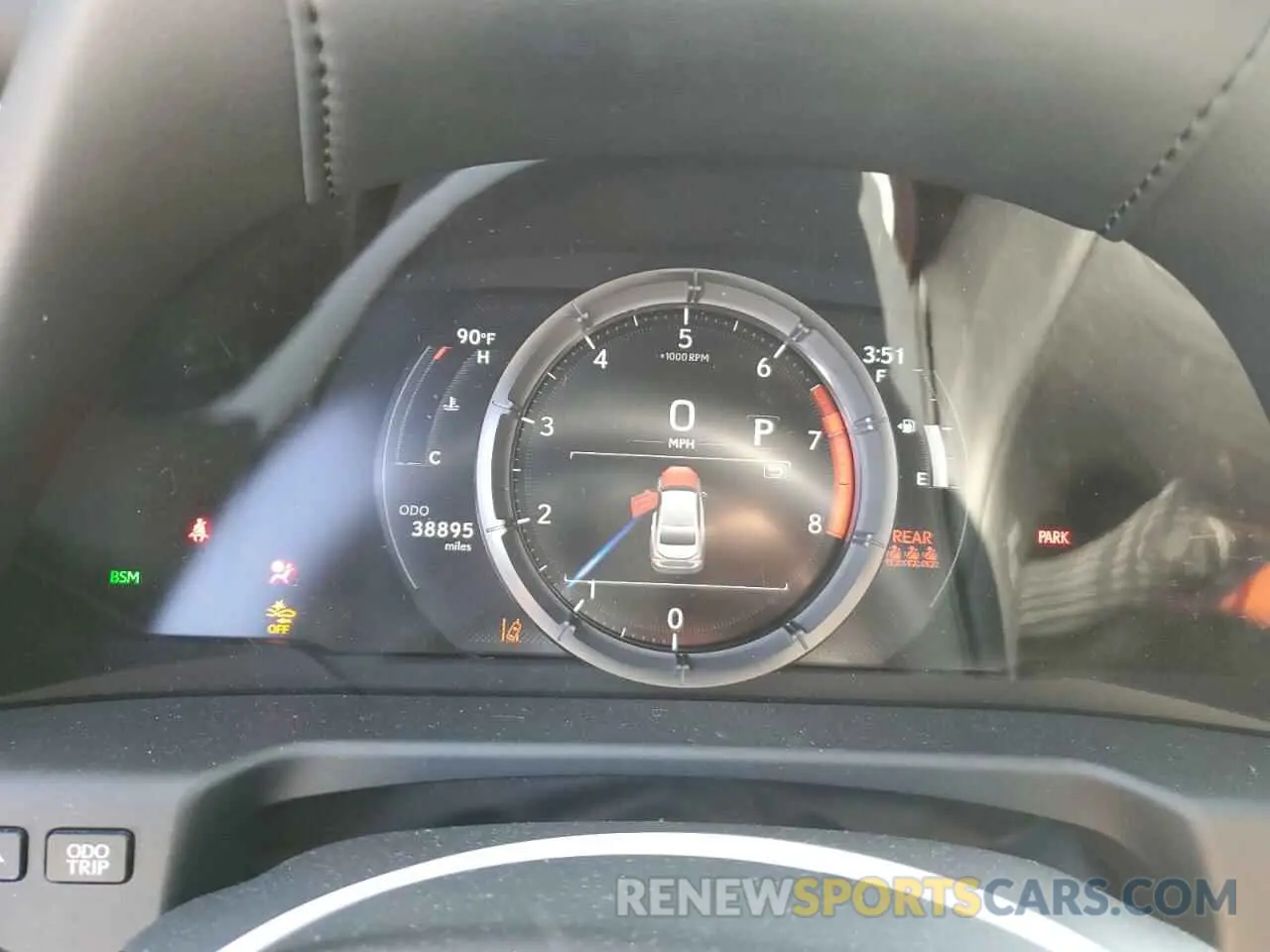 9 fotografías del automóvil dañado 58AGZ1B15LU077898 LEXUS ES 350 F S 2020