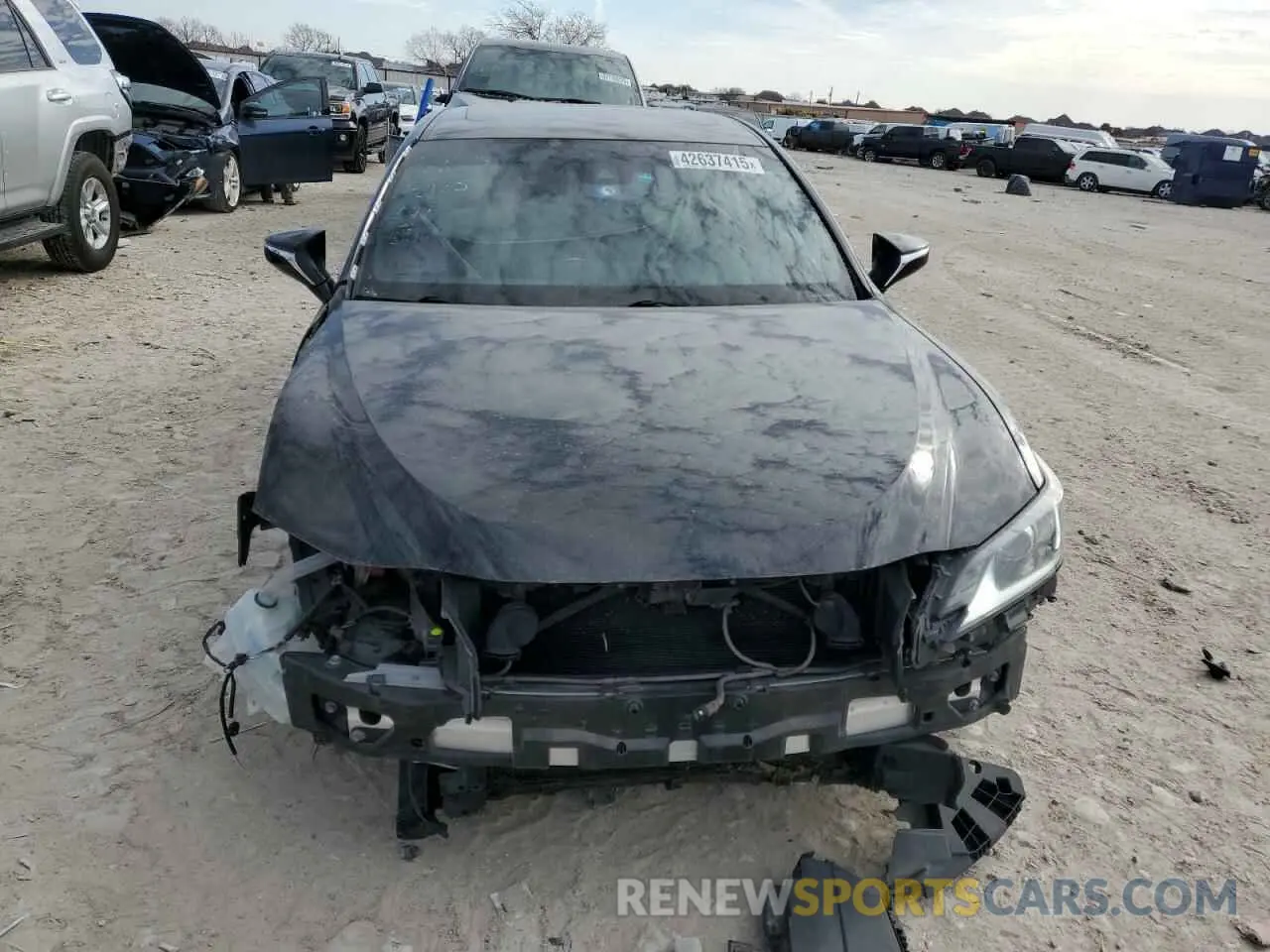 5 fotografías del automóvil dañado 58AGZ1B19LU051630 LEXUS ES 350 F S 2020