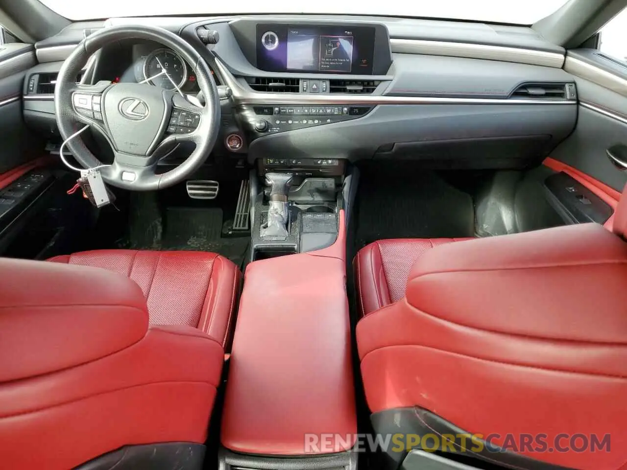 8 fotografías del automóvil dañado 58AGZ1B19LU051630 LEXUS ES 350 F S 2020