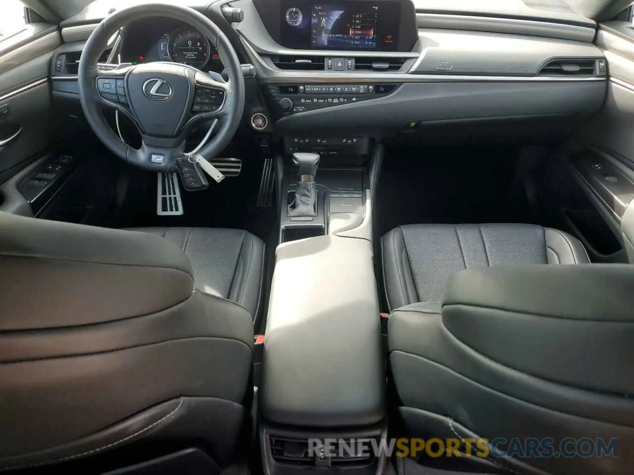 8 fotografías del automóvil dañado 58AGZ1B19LU064958 LEXUS ES 350 F S 2020