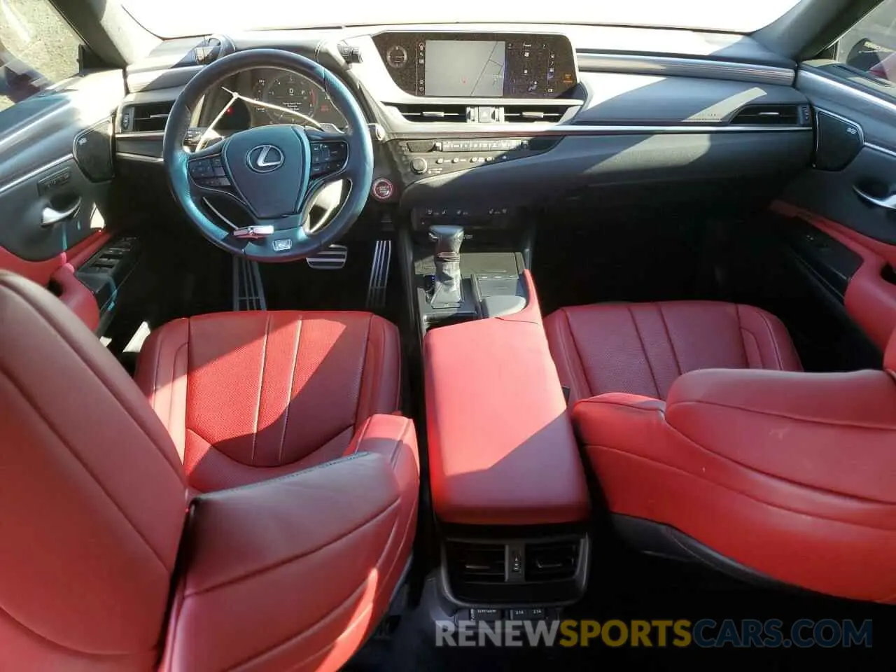 8 fotografías del automóvil dañado 58AGZ1B19LU078780 LEXUS ES 350 F S 2020