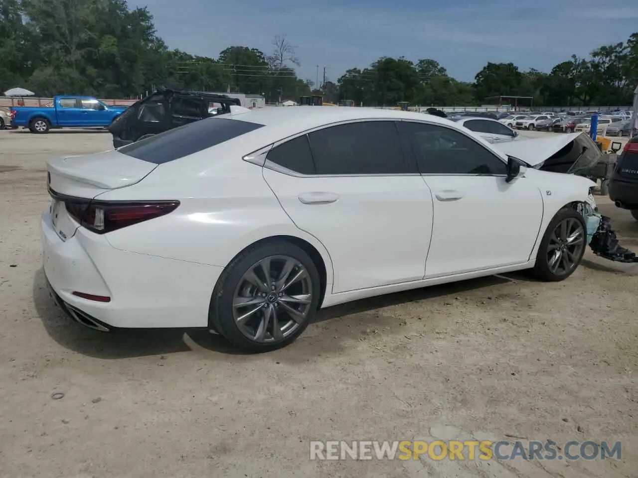 3 fotografías del automóvil dañado 58AGZ1B1XLU072700 LEXUS ES 350 F S 2020