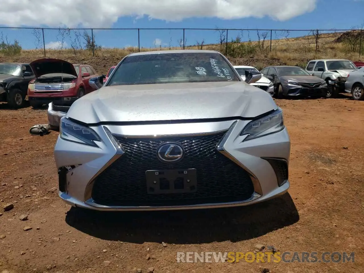 5 fotografías del automóvil dañado 58AJZ1B13PU144462 LEXUS ES 350 F S 2023