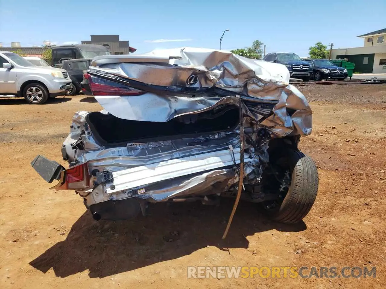 6 fotografías del automóvil dañado 58AJZ1B13PU144462 LEXUS ES 350 F S 2023