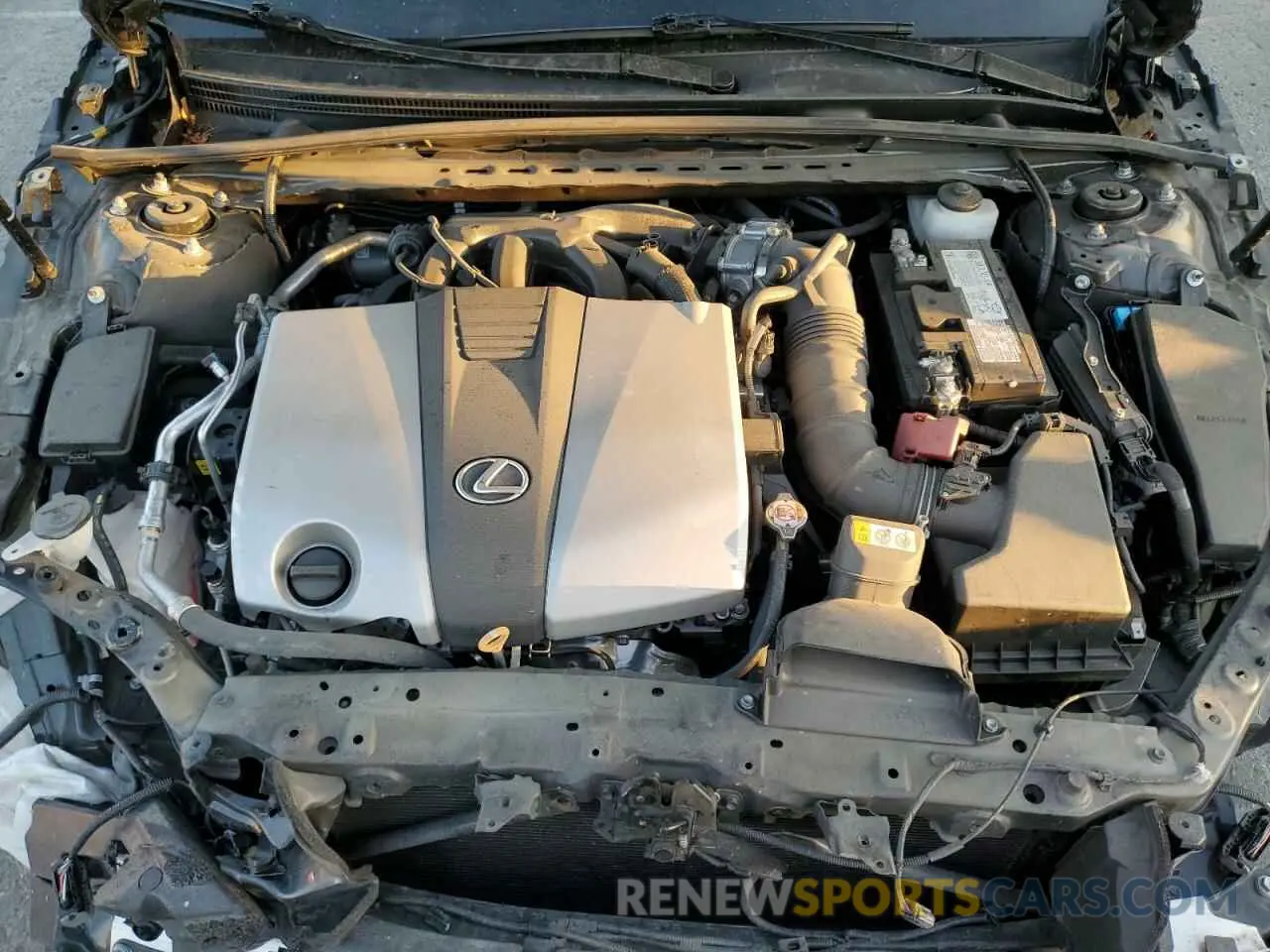 11 fotografías del automóvil dañado 58AJZ1B13PU149760 LEXUS ES 350 F S 2023