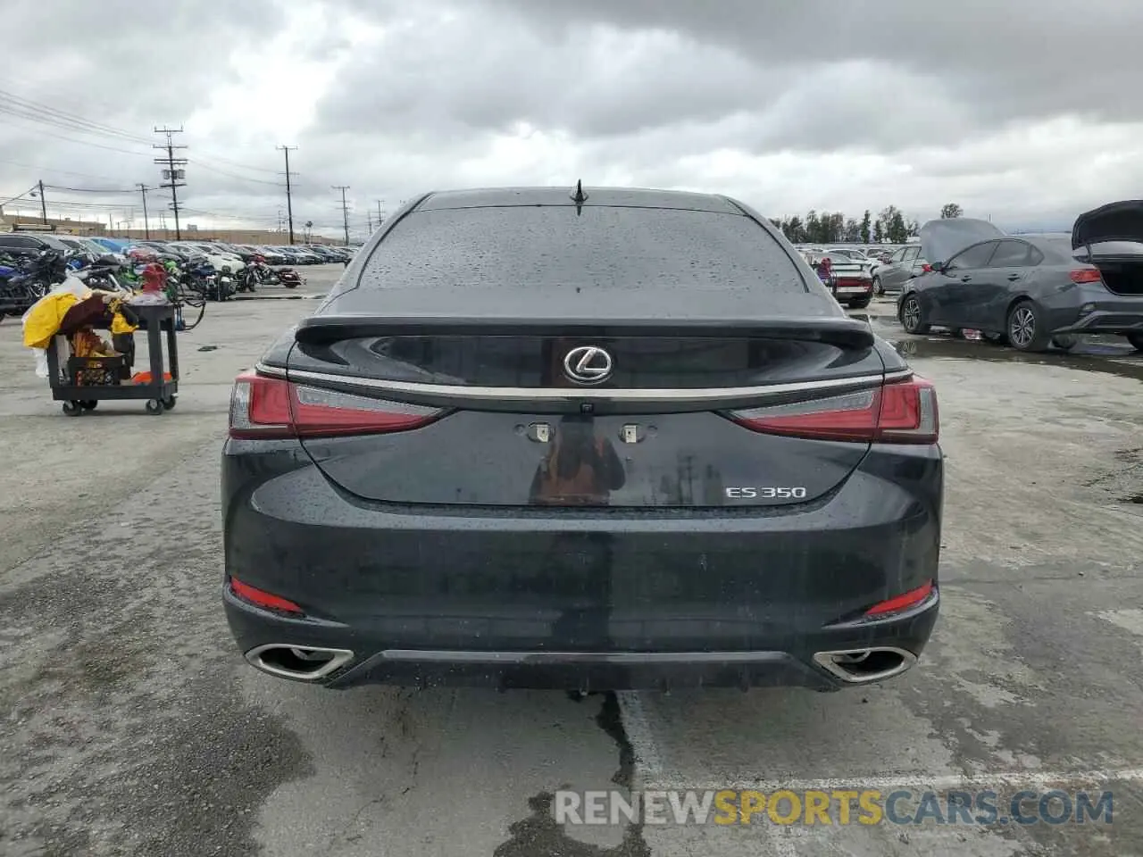 6 fotografías del automóvil dañado 58AJZ1B13PU155140 LEXUS ES 350 F S 2023