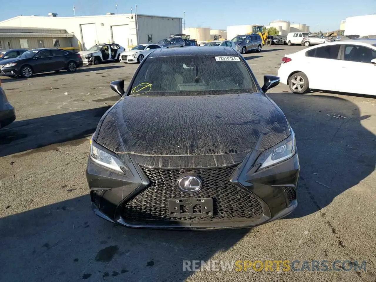 5 fotografías del automóvil dañado 58AJZ1B14PU141134 LEXUS ES 350 F S 2023