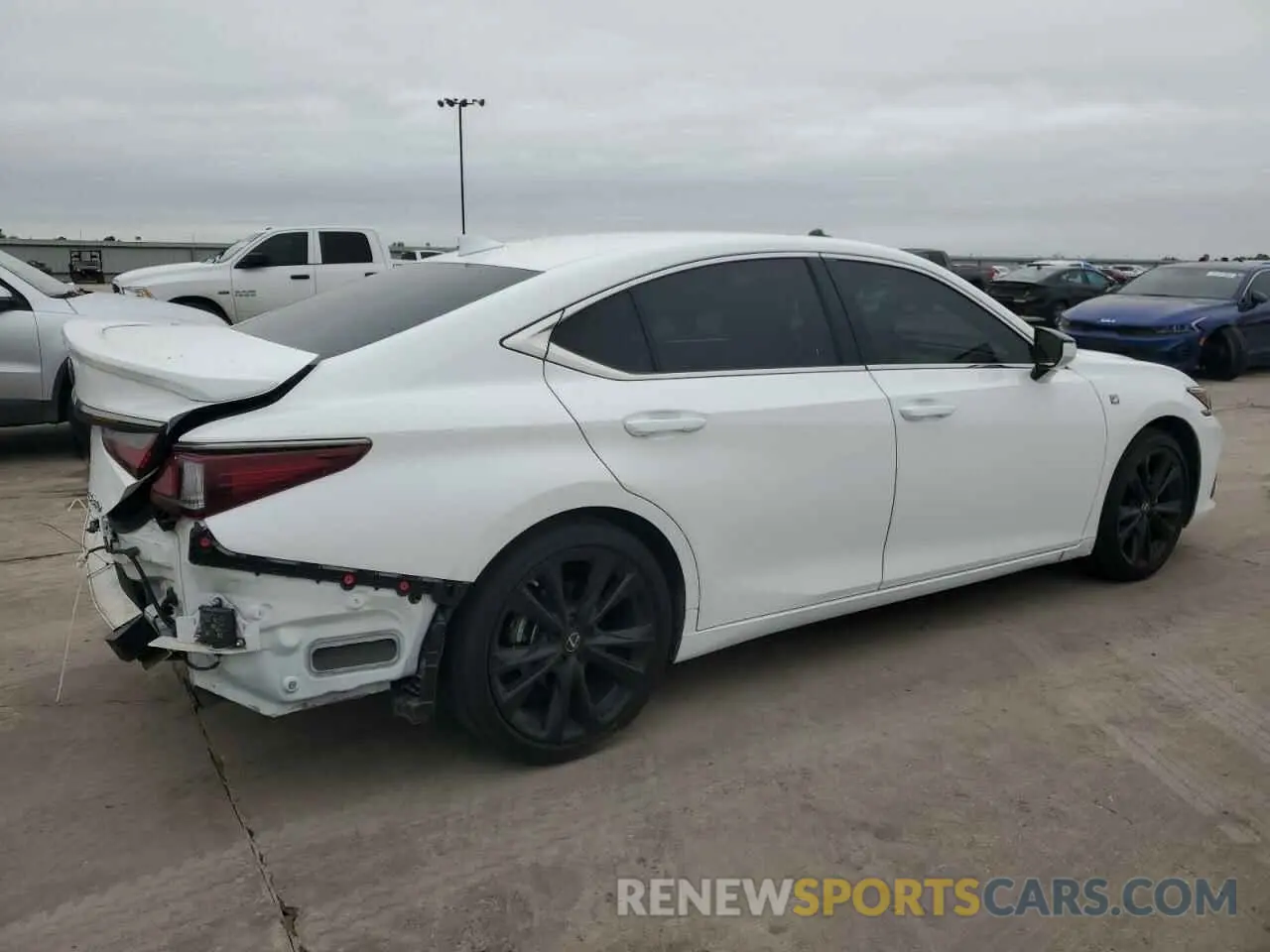 3 fotografías del automóvil dañado 58AJZ1B17PU152208 LEXUS ES 350 F S 2023