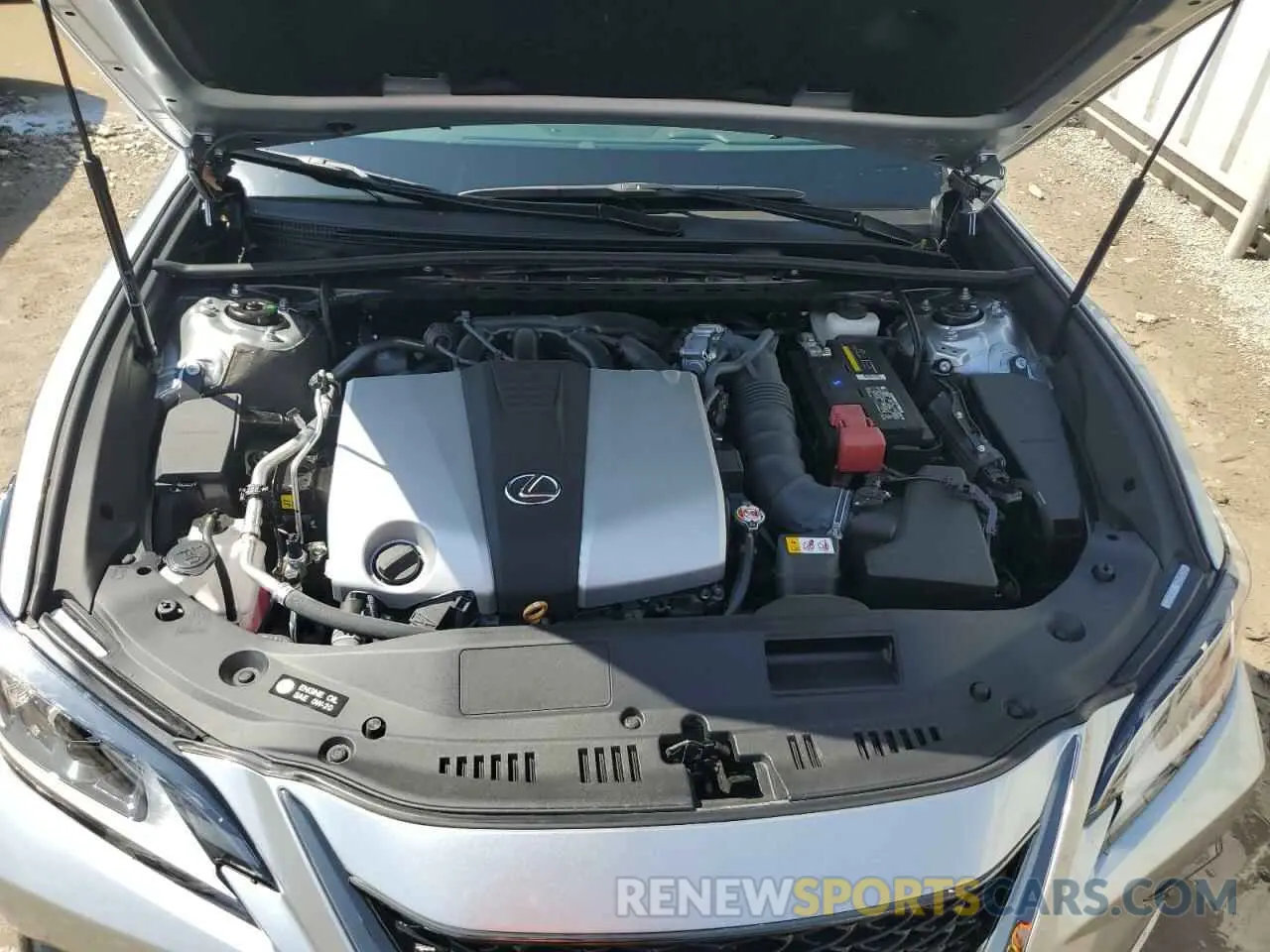 11 fotografías del automóvil dañado 58AJZ1B13RU171440 LEXUS ES 350 F S 2024
