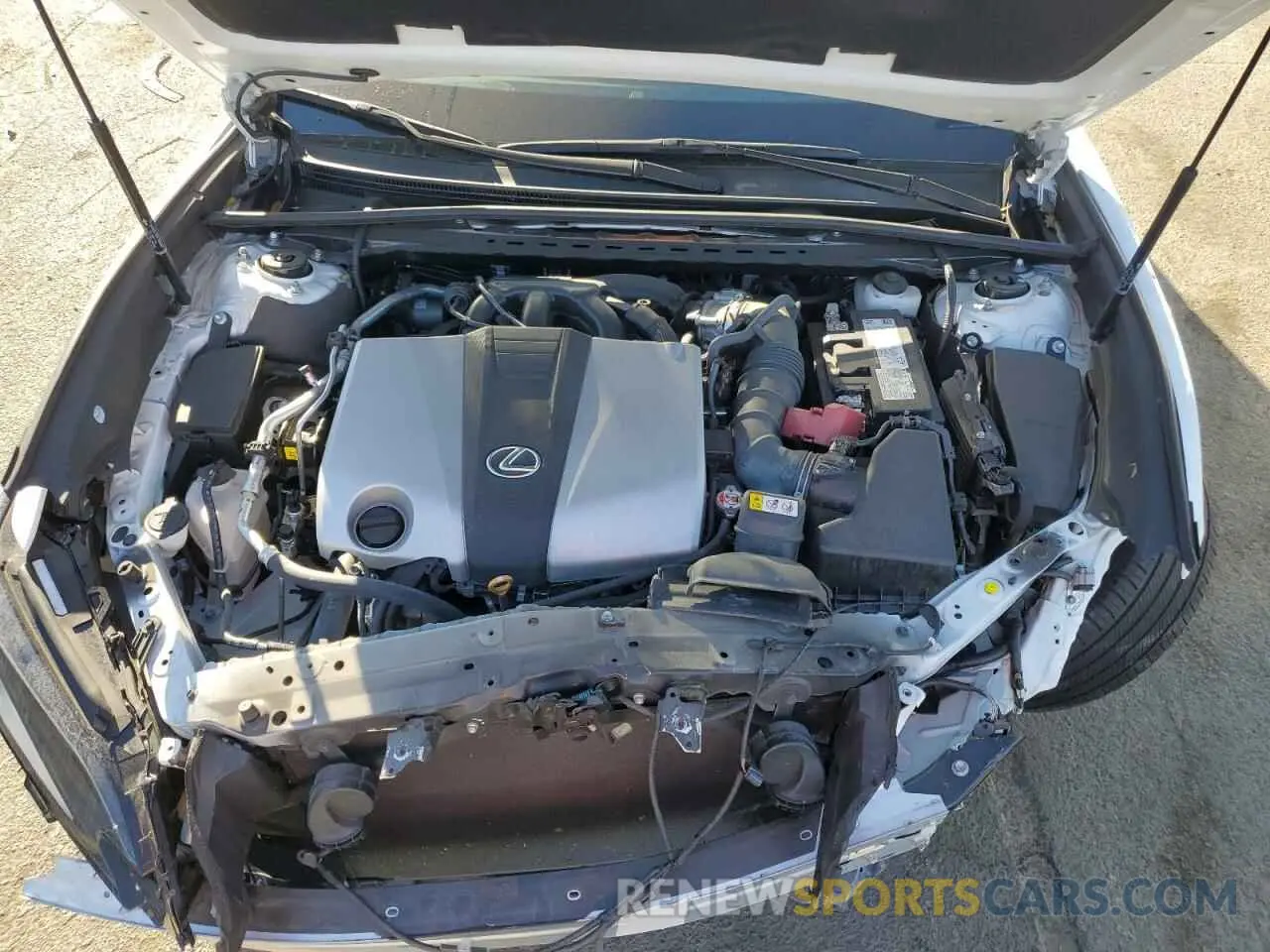 11 fotografías del automóvil dañado 58AJZ1B17RU161106 LEXUS ES 350 F S 2024