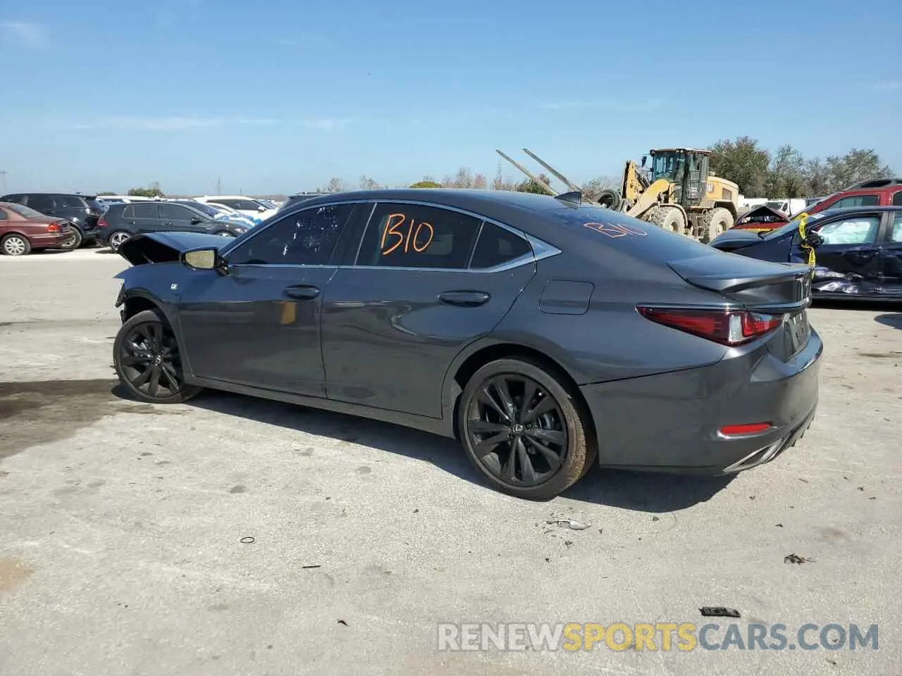 2 fotografías del automóvil dañado 58AJZ1B1XRU170088 LEXUS ES 350 F S 2024