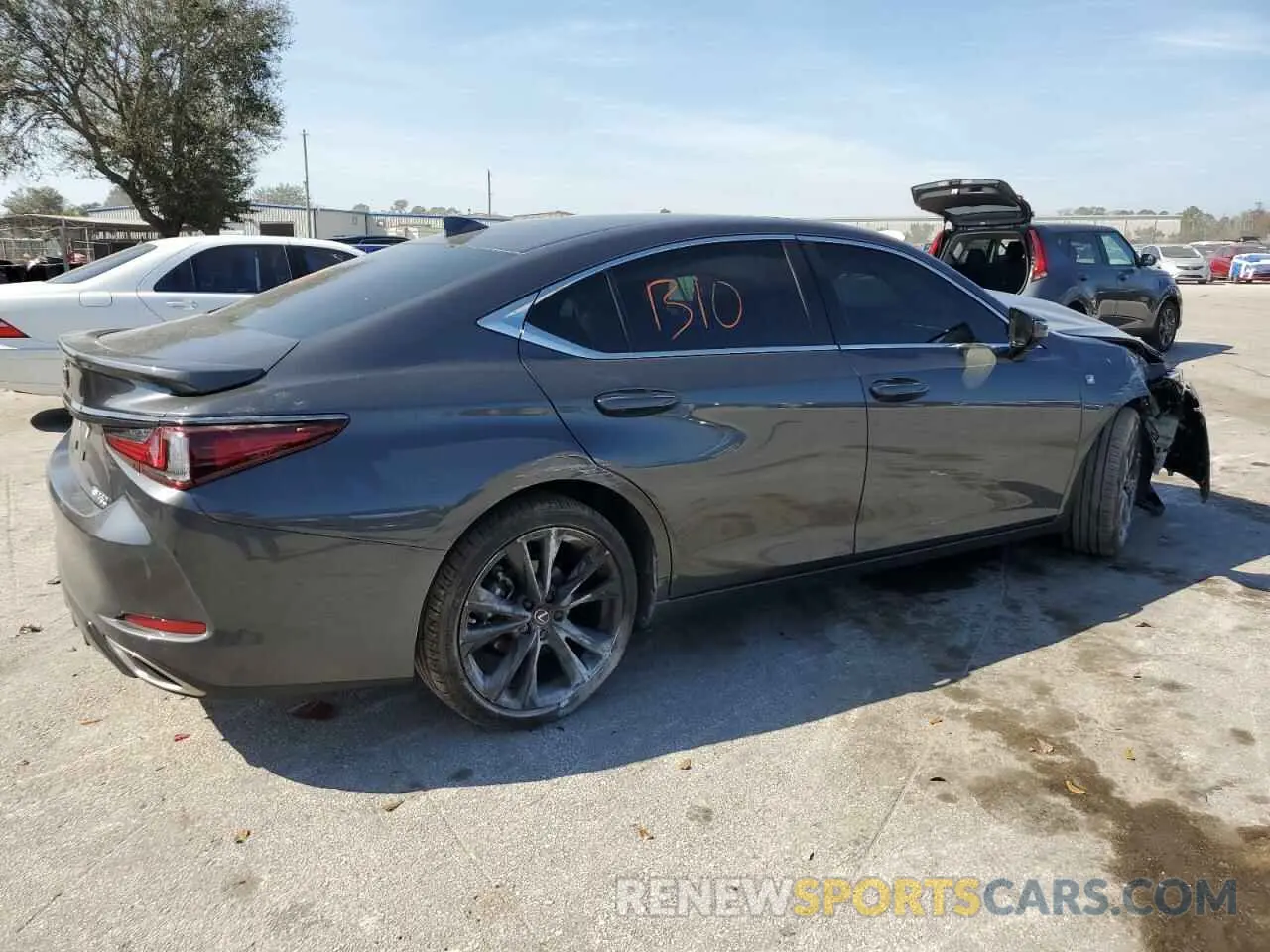 3 fotografías del automóvil dañado 58AJZ1B1XRU170088 LEXUS ES 350 F S 2024