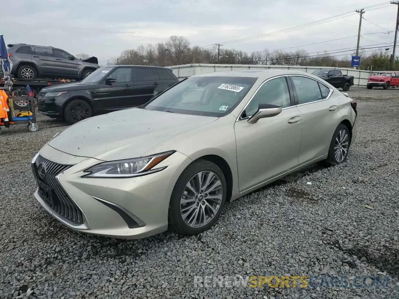 1 fotografías del automóvil dañado 58AD11D11MU003340 LEXUS ES250 2021