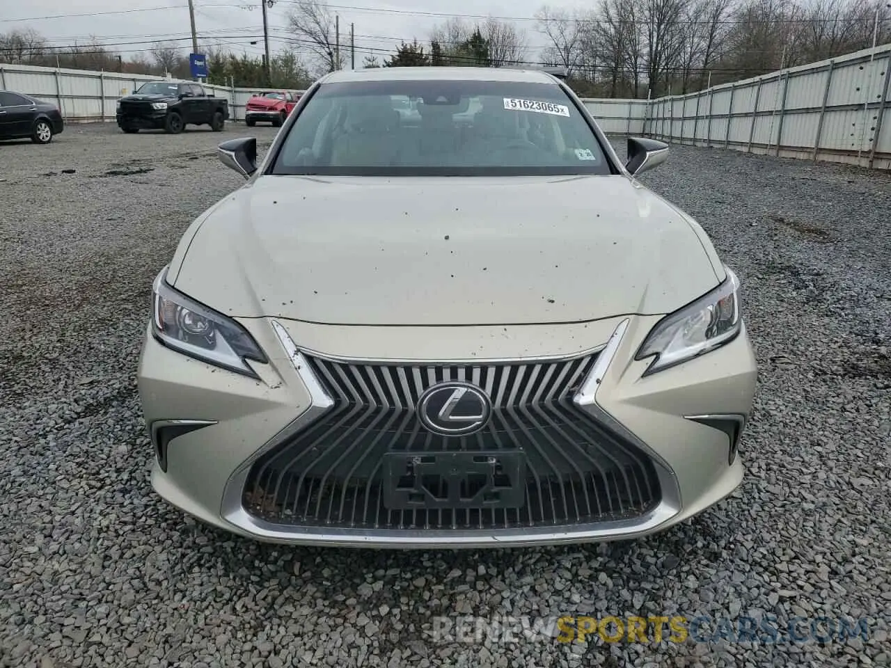 5 fotografías del automóvil dañado 58AD11D11MU003340 LEXUS ES250 2021