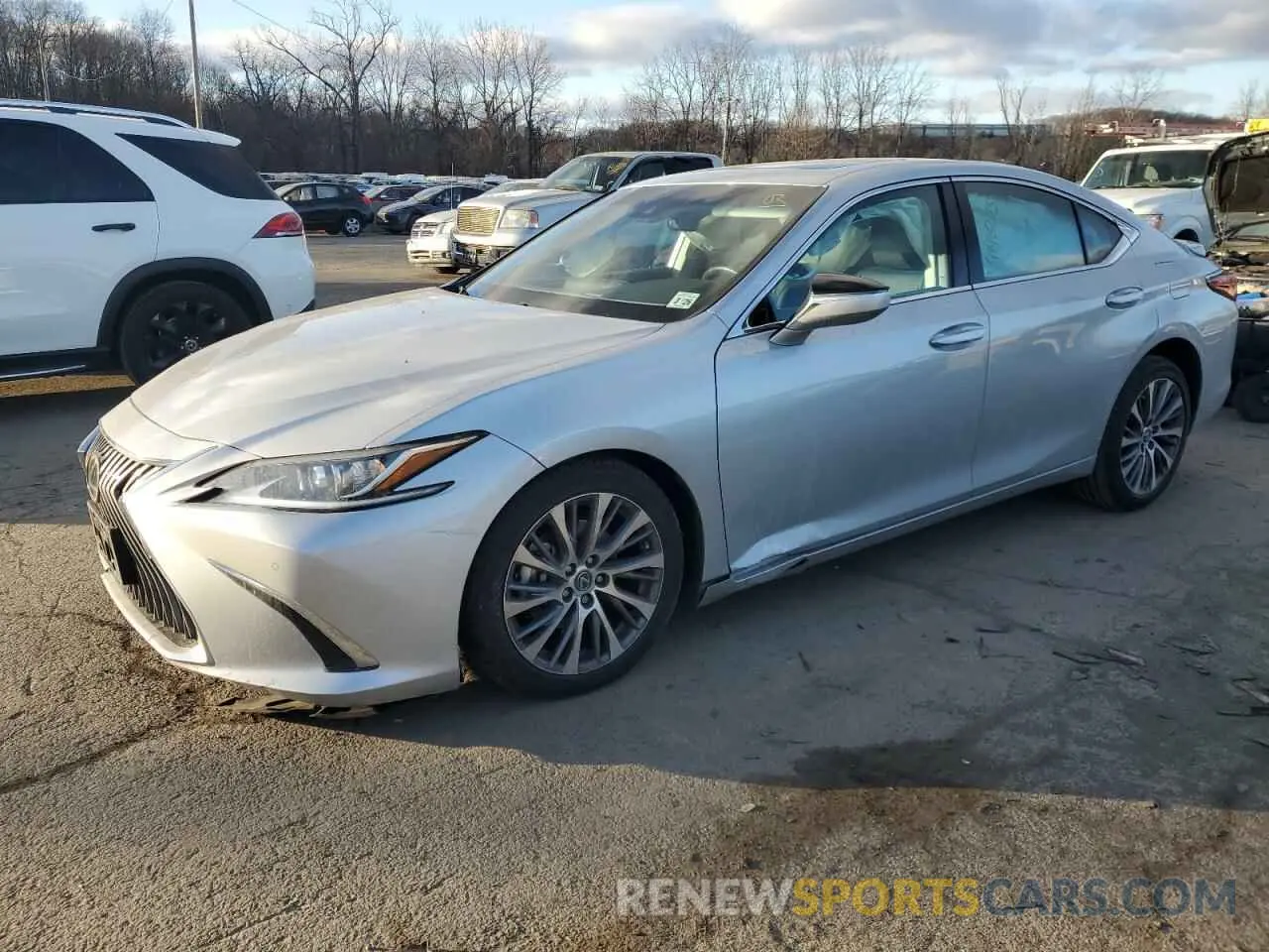 1 fotografías del automóvil dañado 58AD11D11MU005699 LEXUS ES250 2021