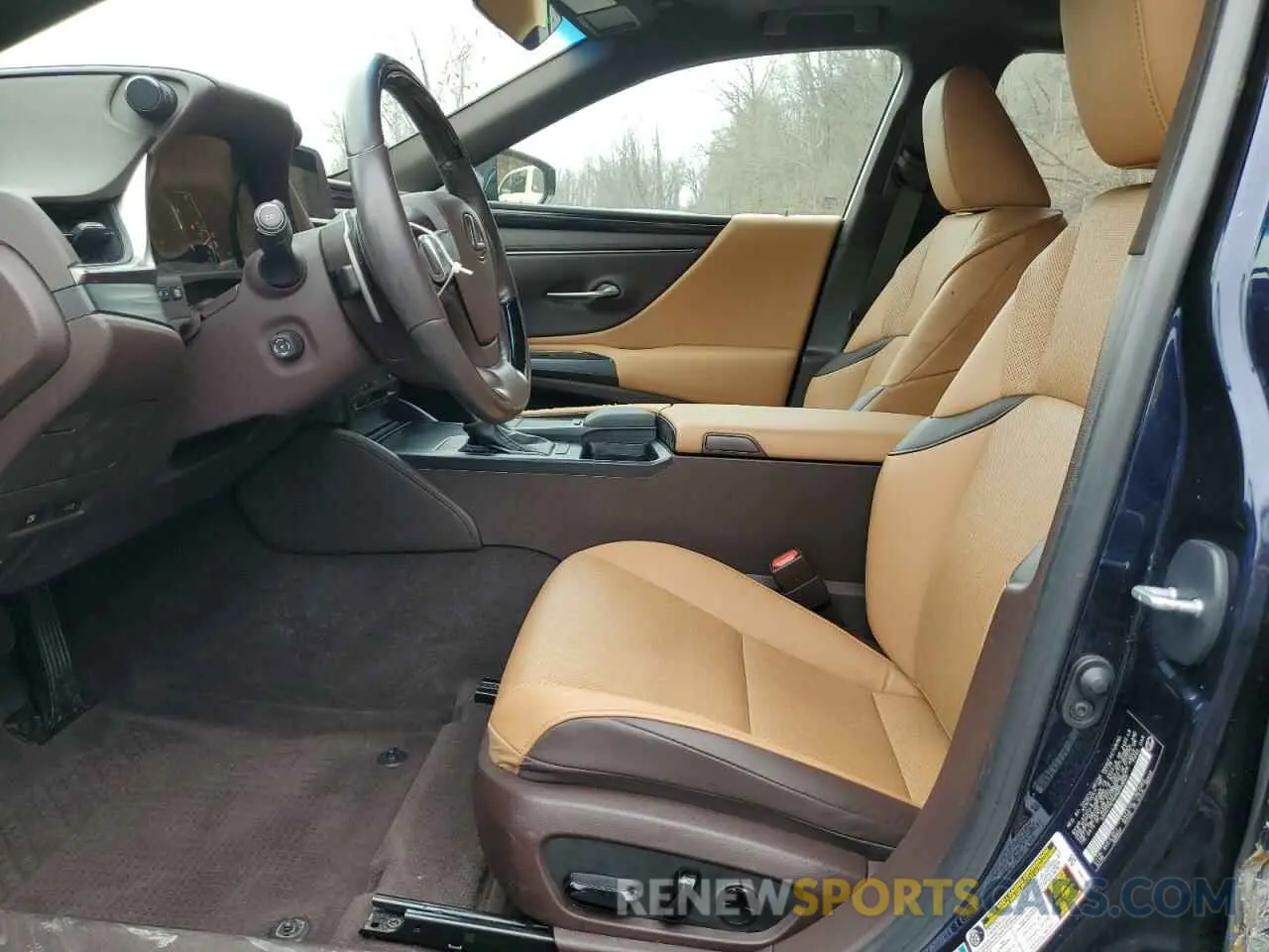 7 fotografías del automóvil dañado 58AD11D14MU003669 LEXUS ES250 2021
