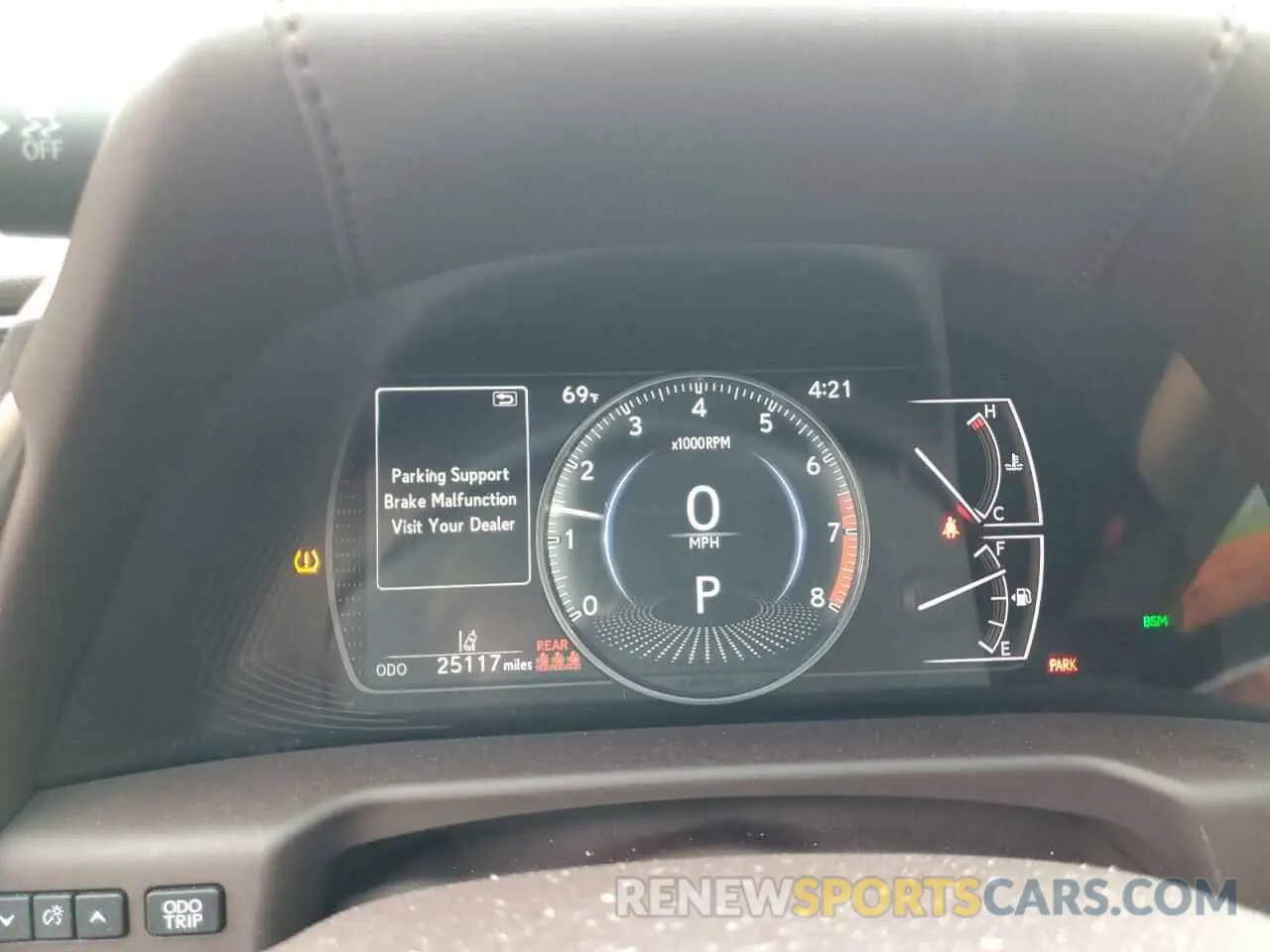 9 fotografías del automóvil dañado 58AD11D14MU003669 LEXUS ES250 2021