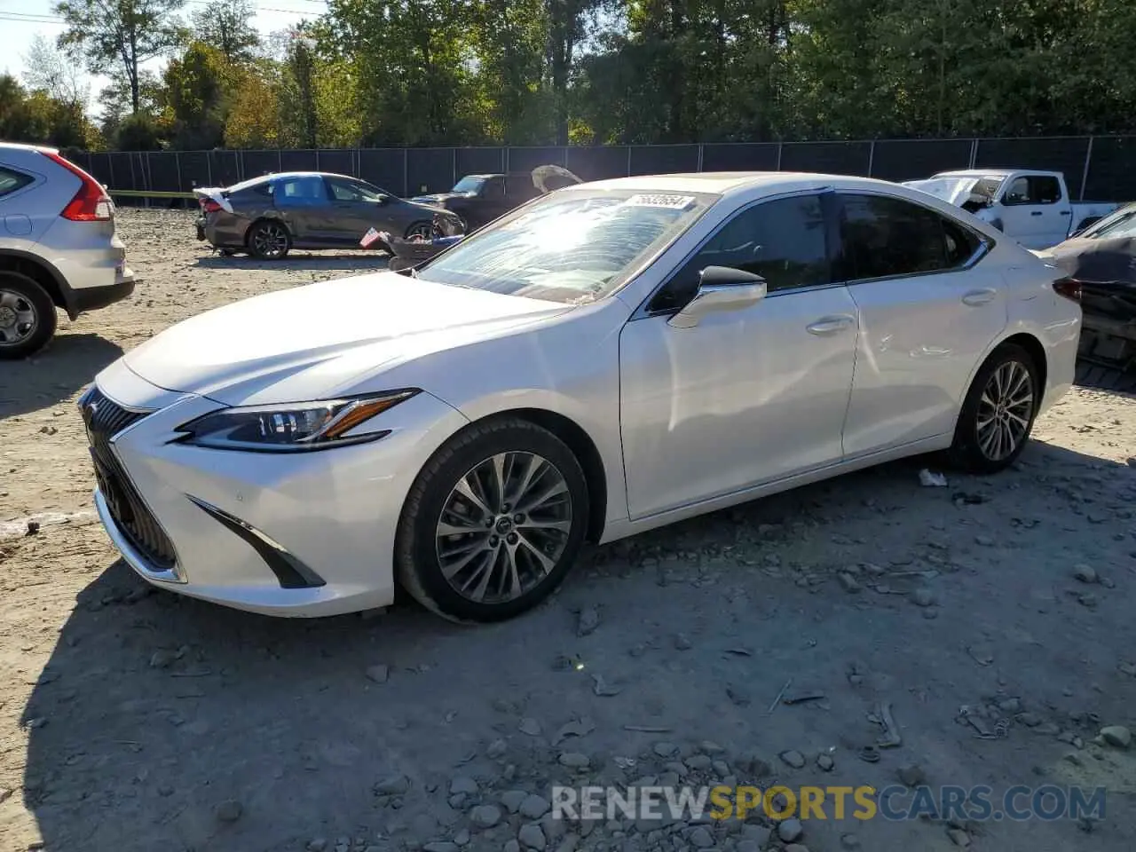 1 fotografías del automóvil dañado 58AD11D16MU007089 LEXUS ES250 2021
