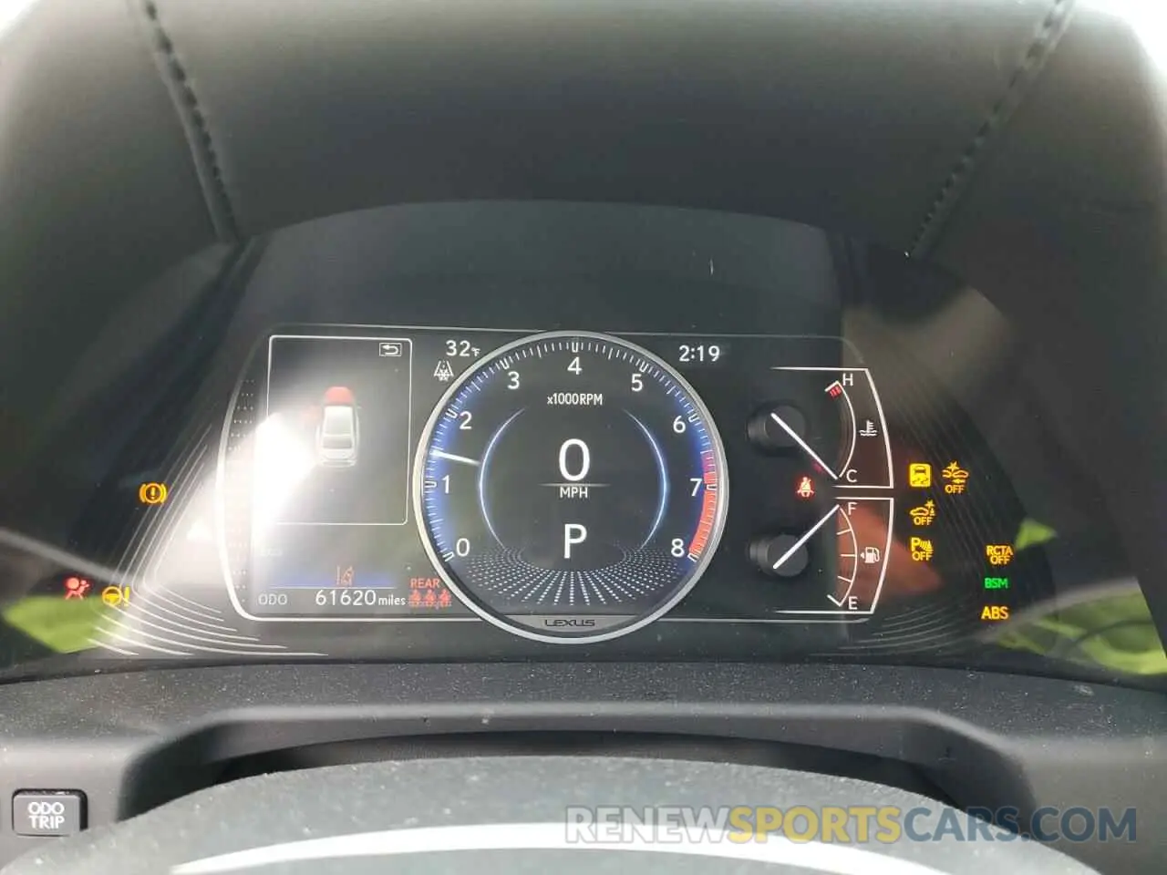 9 fotografías del automóvil dañado 58AD11D17MU002161 LEXUS ES250 2021