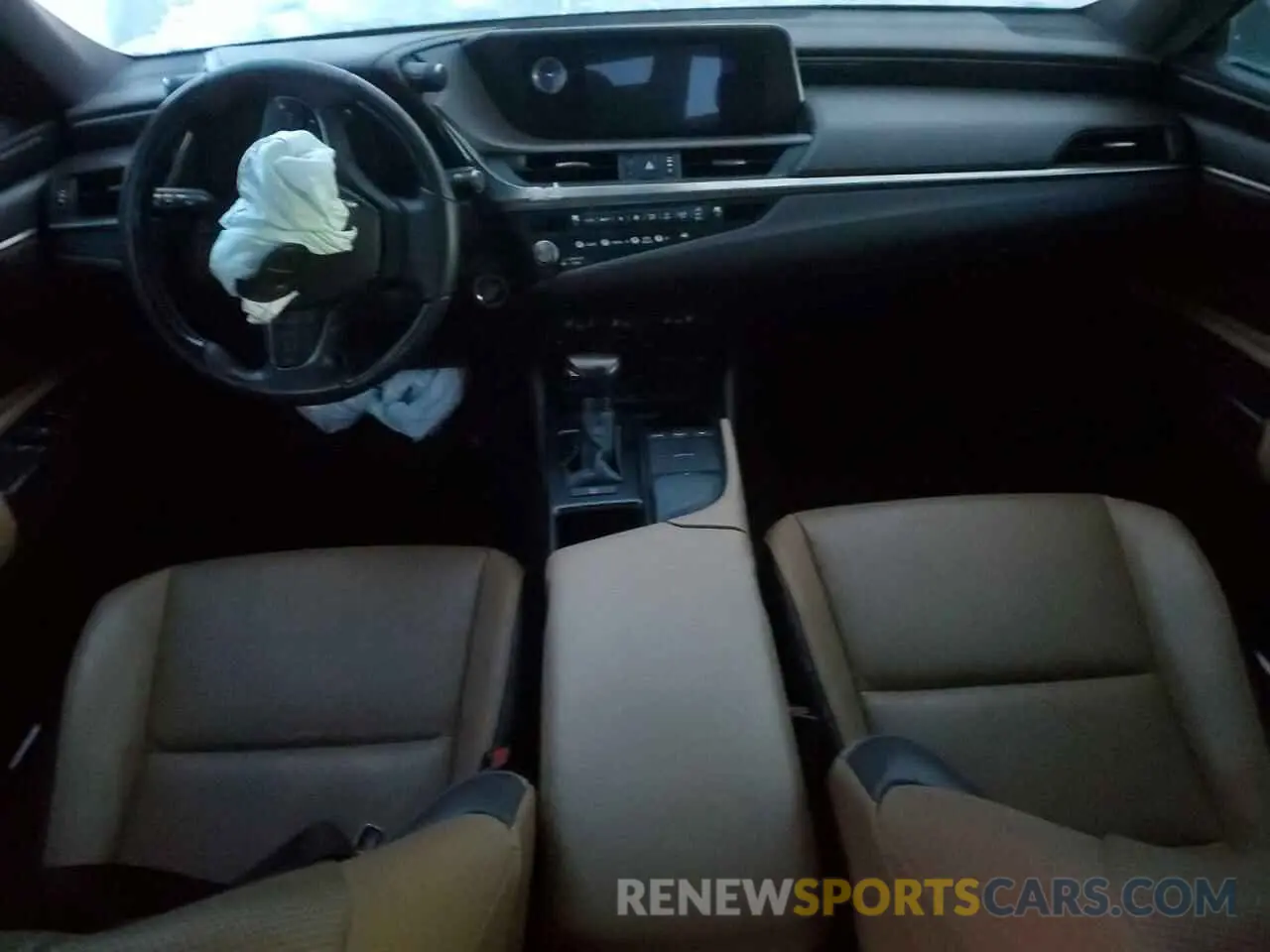 8 fotografías del automóvil dañado 58AD11D18MU007076 LEXUS ES250 2021