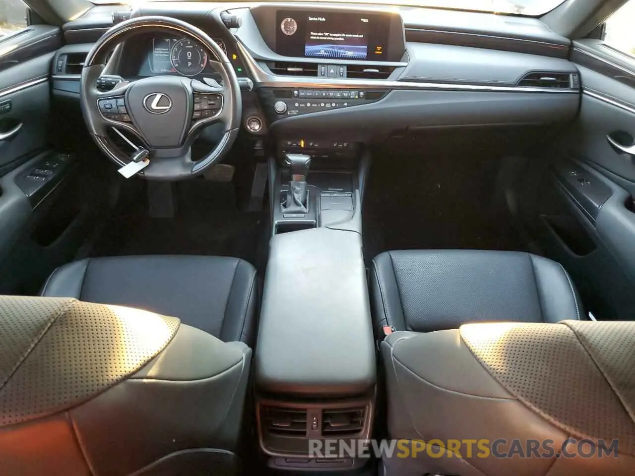 8 fotografías del automóvil dañado 58AD11D19MU007488 LEXUS ES250 2021