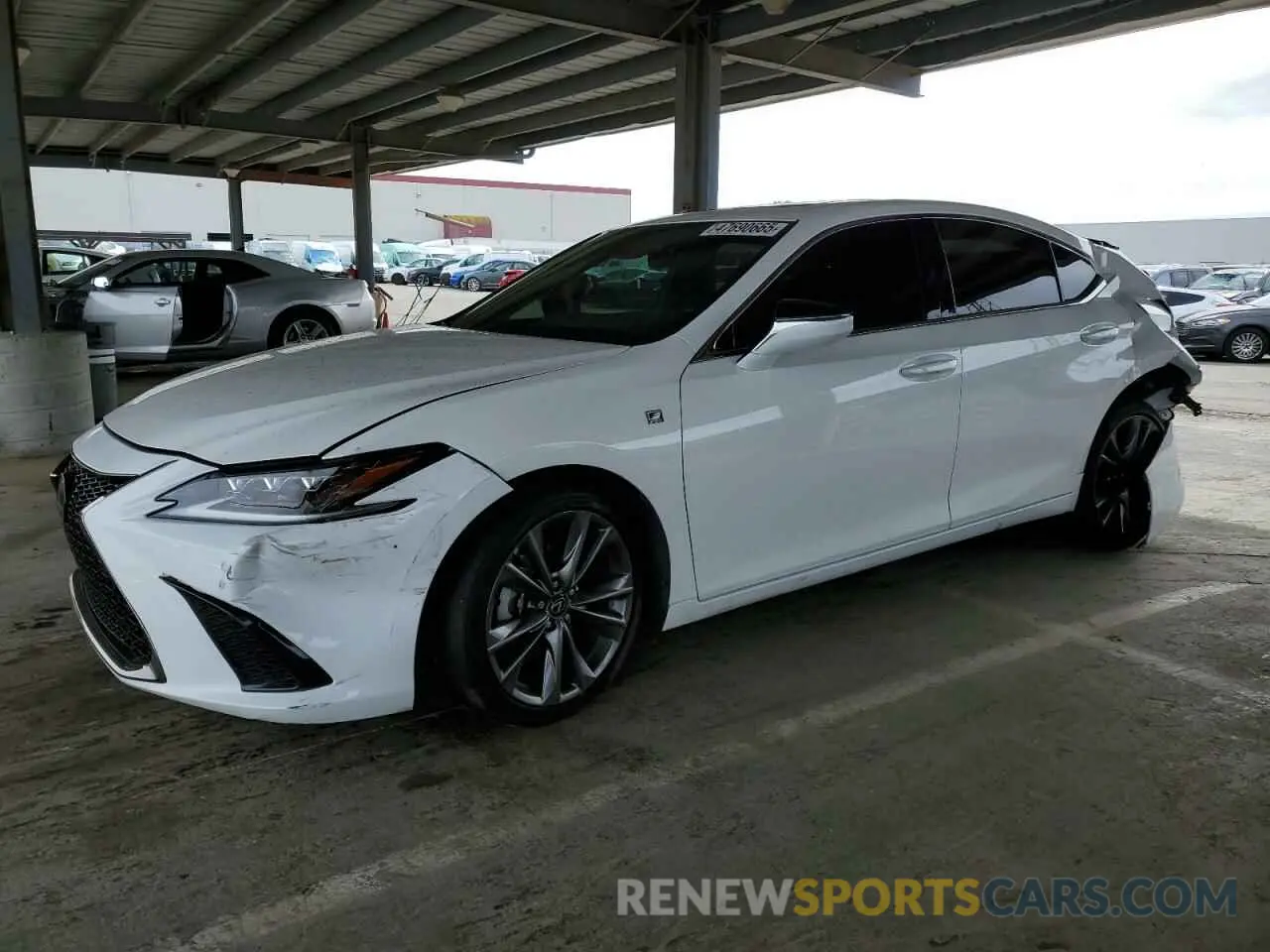 1 fotografías del automóvil dañado 58AG11D13MU005149 LEXUS ES250 2021