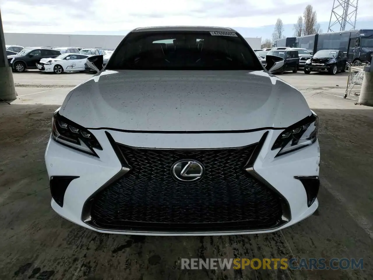 5 fotografías del automóvil dañado 58AG11D13MU005149 LEXUS ES250 2021