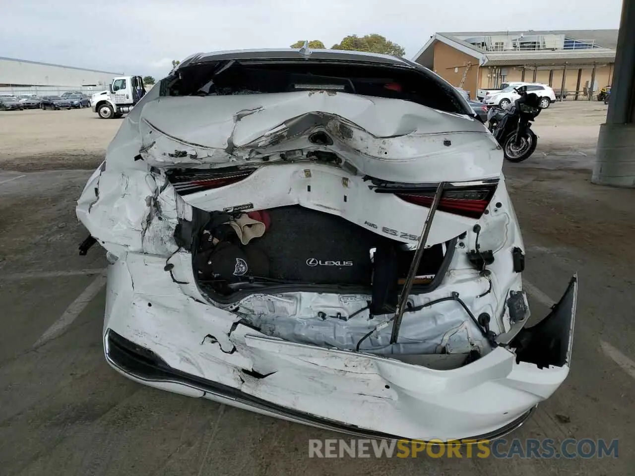 6 fotografías del automóvil dañado 58AG11D13MU005149 LEXUS ES250 2021