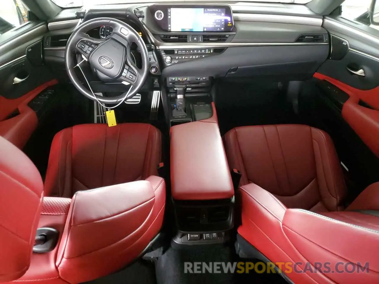 8 fotografías del automóvil dañado 58AG11D13MU005149 LEXUS ES250 2021