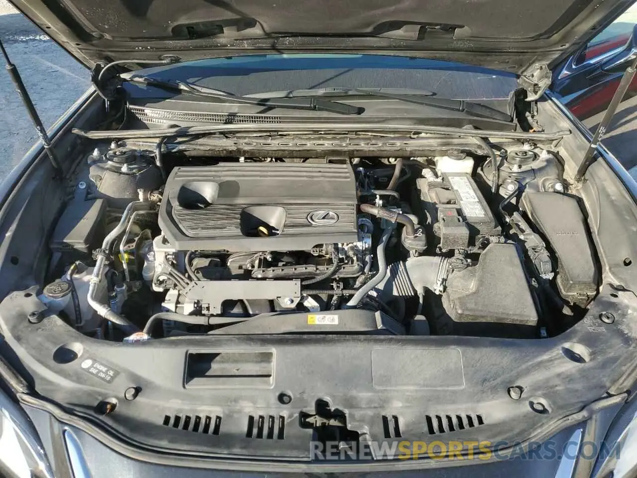11 fotografías del automóvil dañado 58AD11D12NU009293 LEXUS ES250 2022