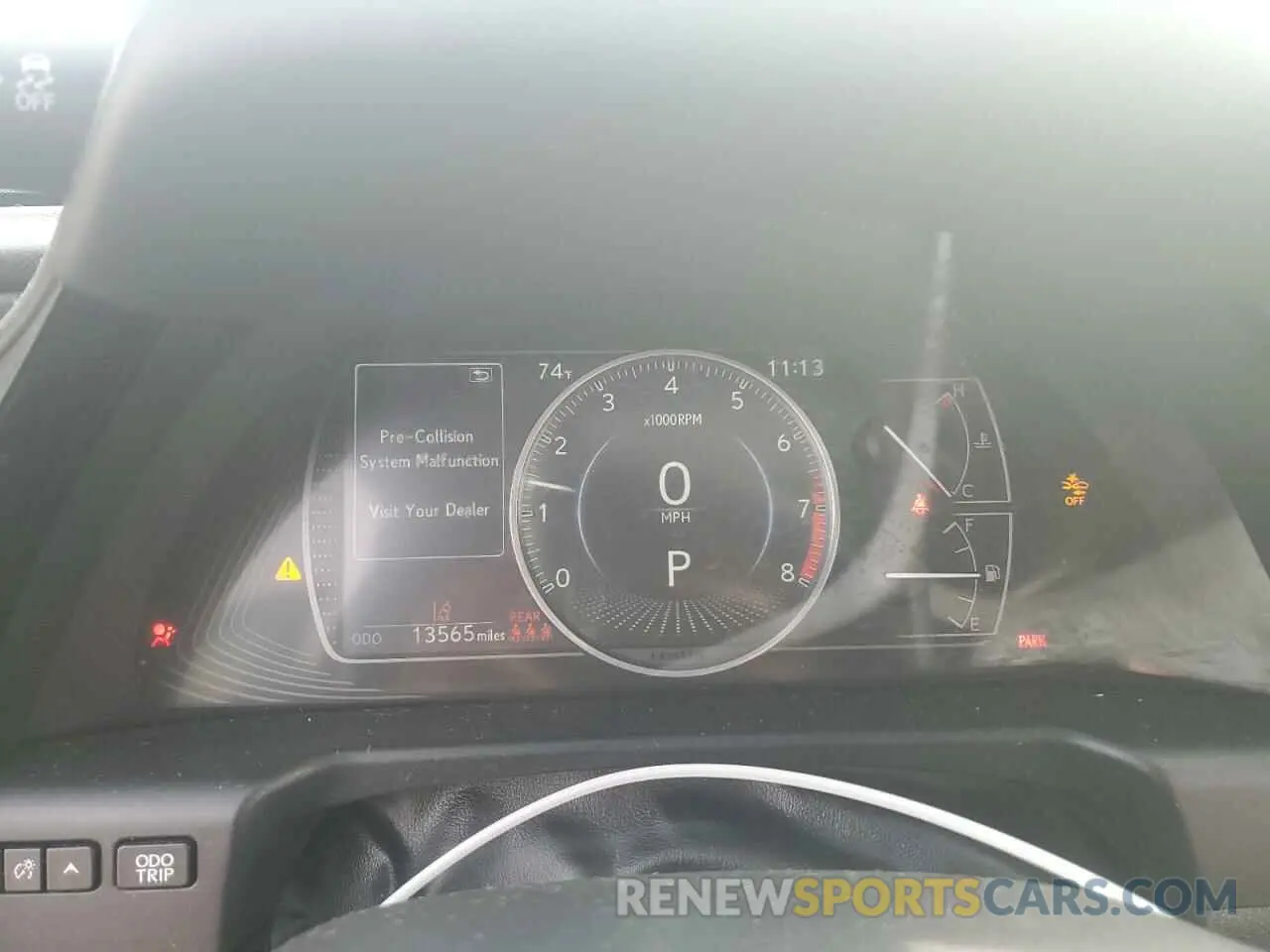 9 fotografías del automóvil dañado 58AD11D13NU009190 LEXUS ES250 2022