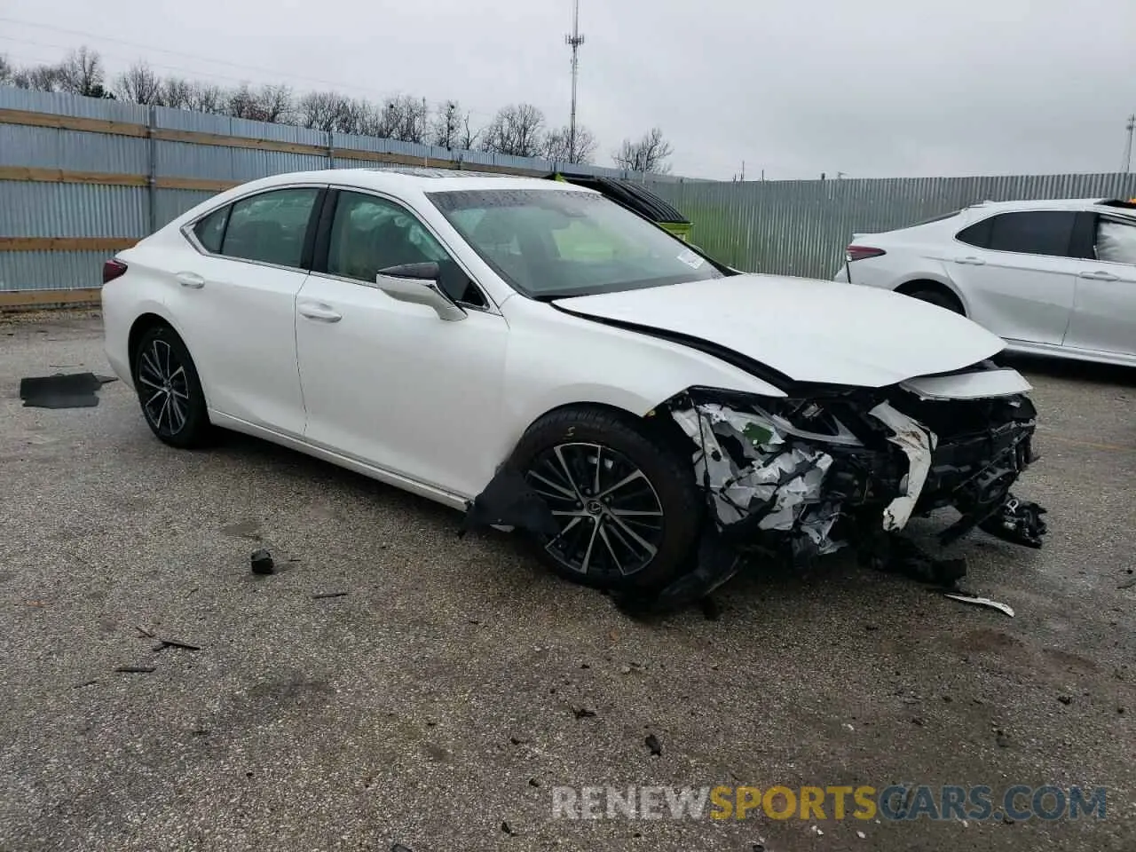 4 fotografías del automóvil dañado 58AD11D17RU013328 LEXUS ES250 2024