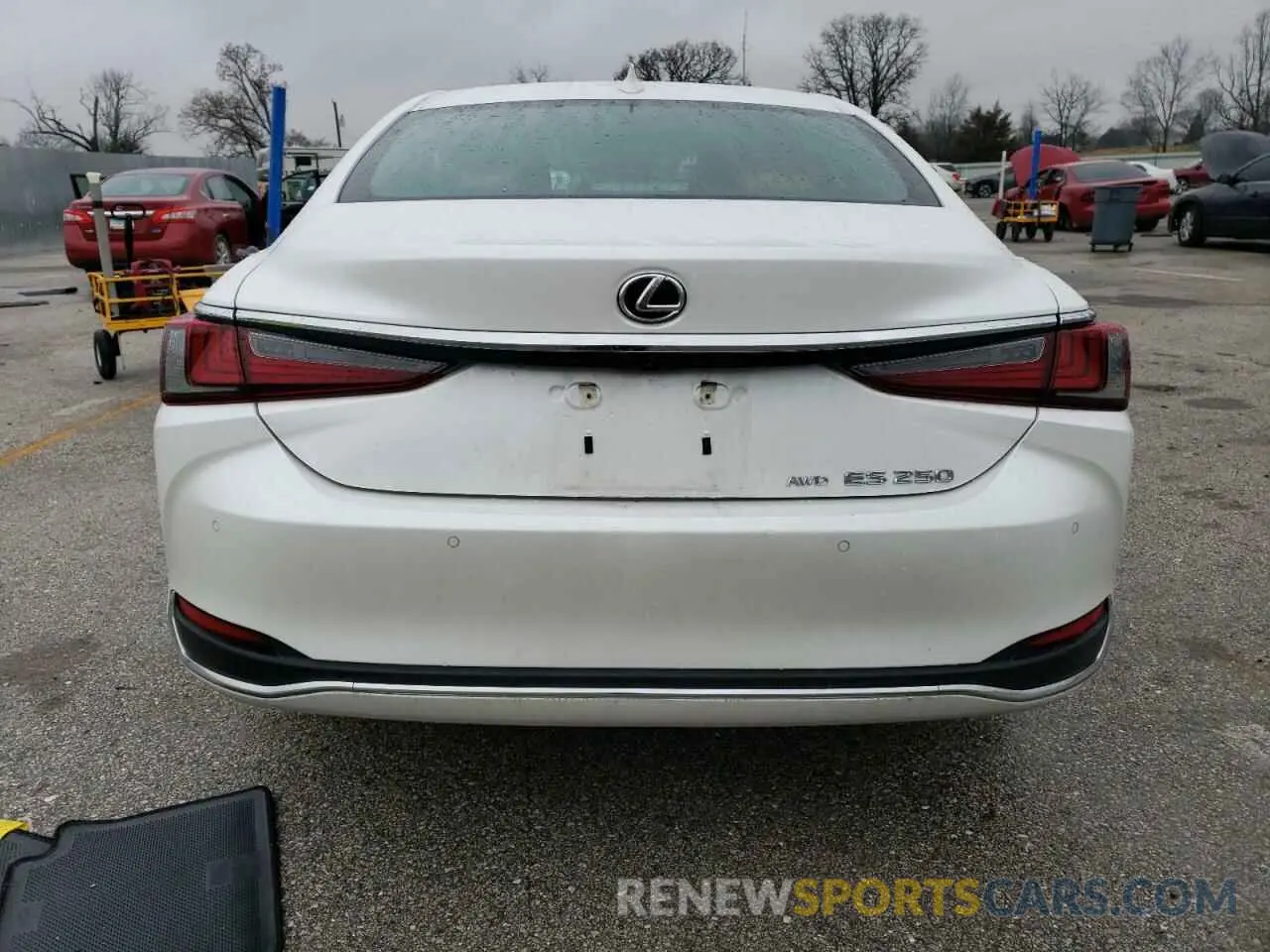 6 fotografías del automóvil dañado 58AD11D17RU013328 LEXUS ES250 2024