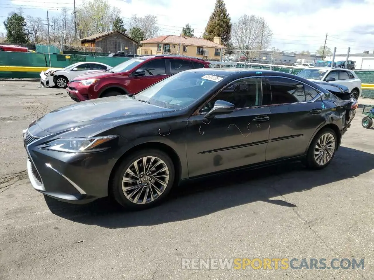 1 fotografías del automóvil dañado 58AB21B11KU003746 LEXUS ES300 2019