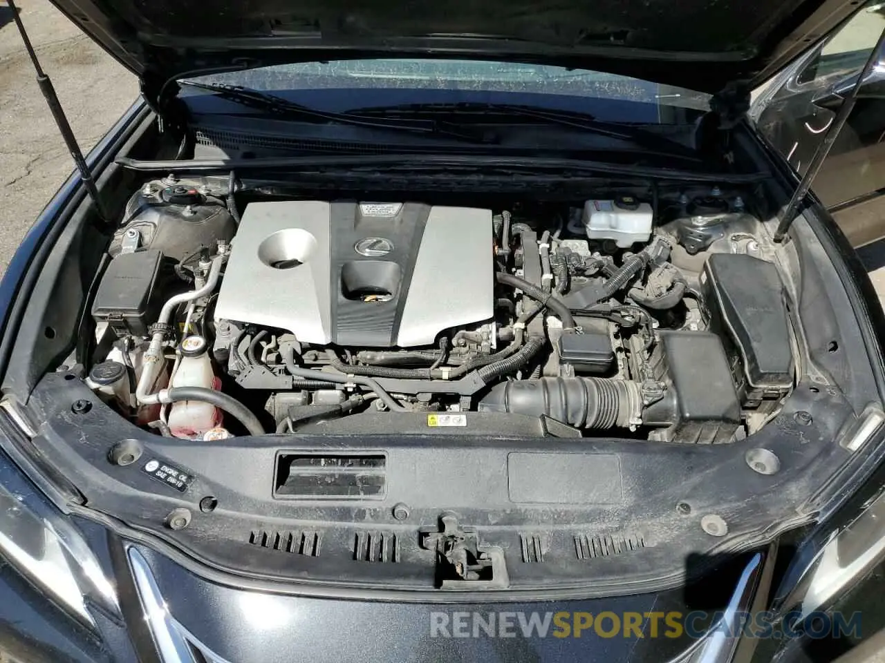 11 fotografías del automóvil dañado 58AB21B11KU003746 LEXUS ES300 2019