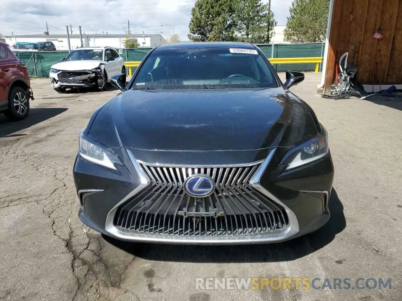 5 fotografías del automóvil dañado 58AB21B11KU003746 LEXUS ES300 2019