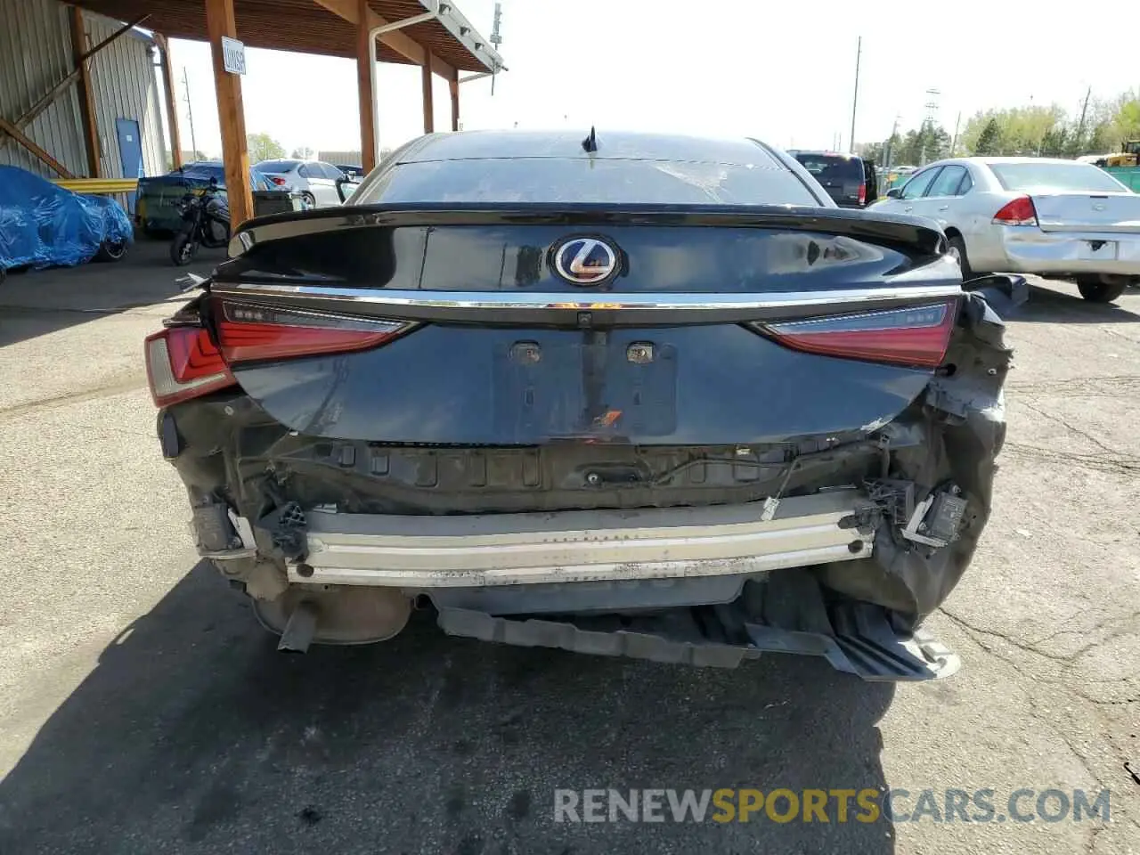 6 fotografías del automóvil dañado 58AB21B11KU003746 LEXUS ES300 2019