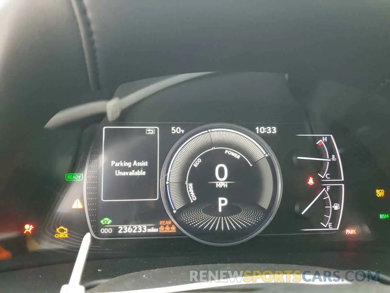 9 fotografías del automóvil dañado 58AB21B12KU004016 LEXUS ES300 2019