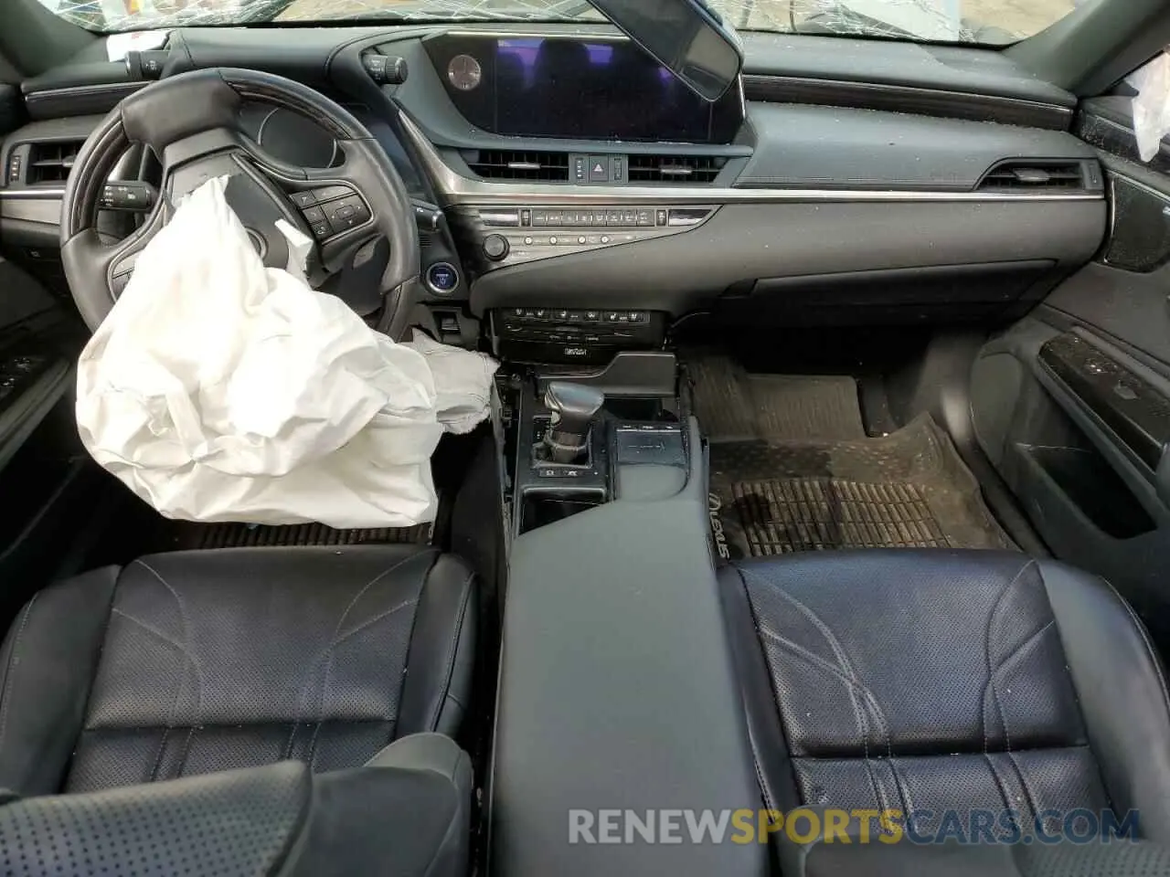 8 fotografías del automóvil dañado 58AB21B18KU001332 LEXUS ES300 2019
