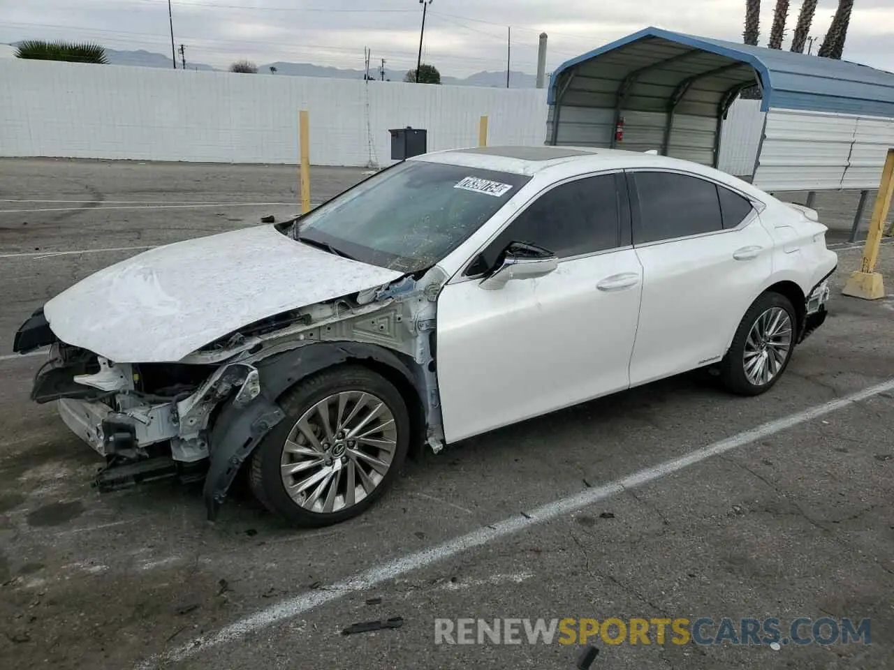 1 fotografías del automóvil dañado 58AB21B1XKU001994 LEXUS ES300 2019