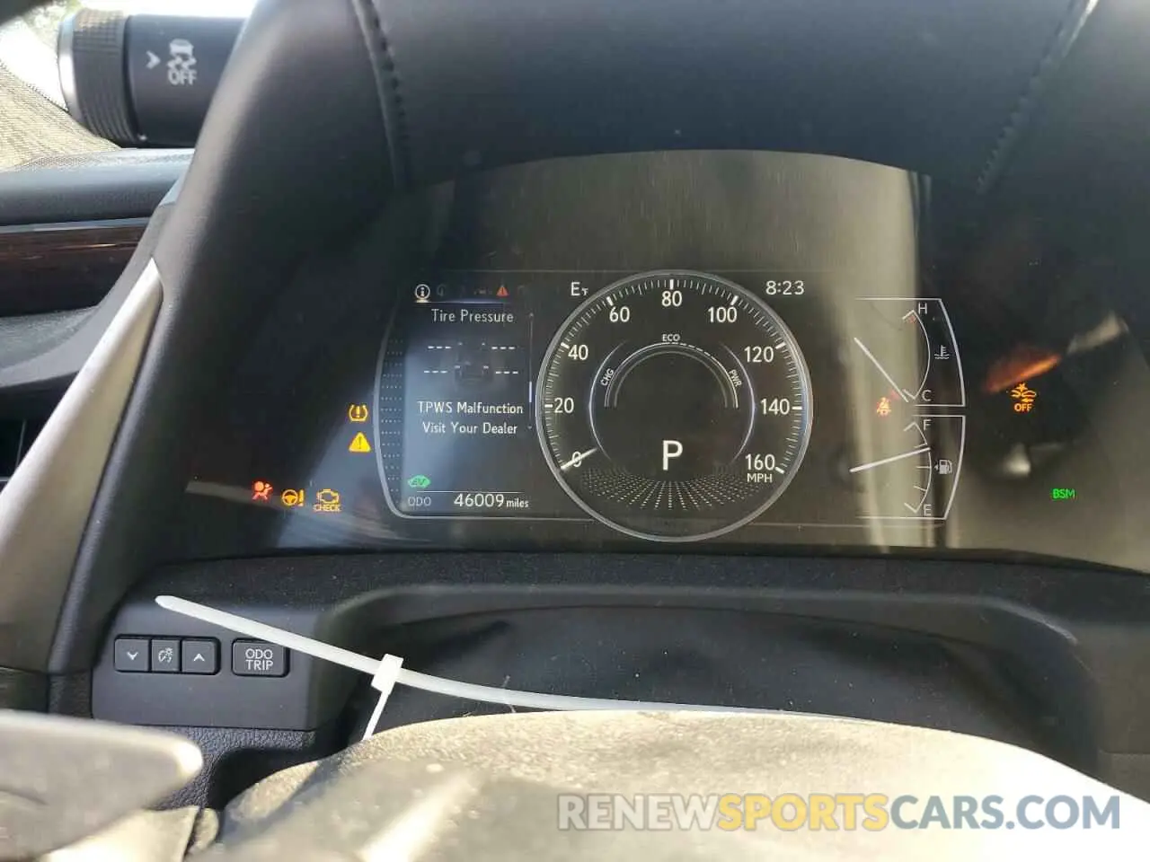 9 fotografías del automóvil dañado JTHB21B11K2010377 LEXUS ES300 2019