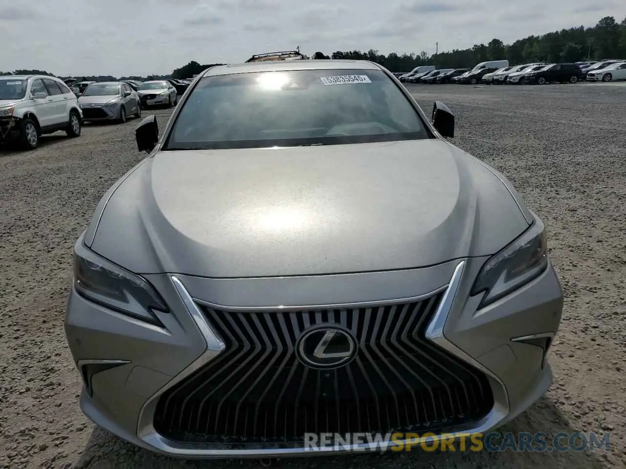 5 fotografías del automóvil dañado JTHB21B12K2006306 LEXUS ES300 2019
