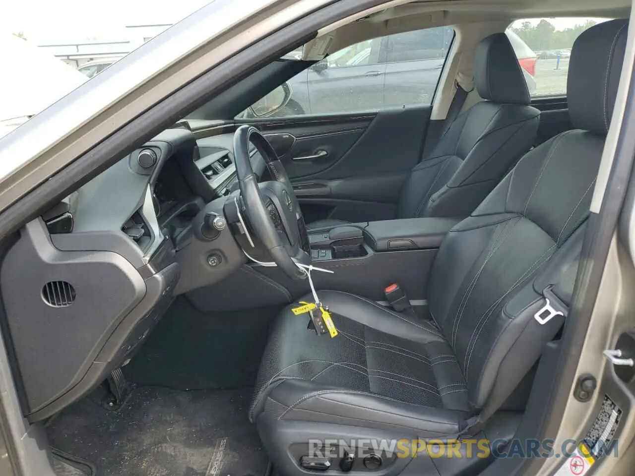 7 fotografías del automóvil dañado JTHB21B12K2006306 LEXUS ES300 2019