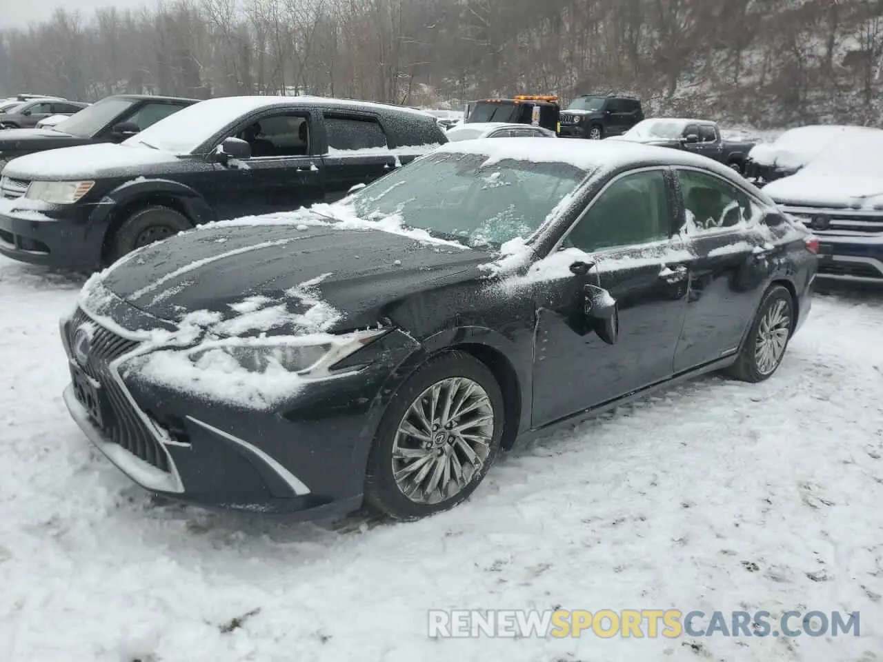 1 fotografías del automóvil dañado JTHB21B12K2023106 LEXUS ES300 2019