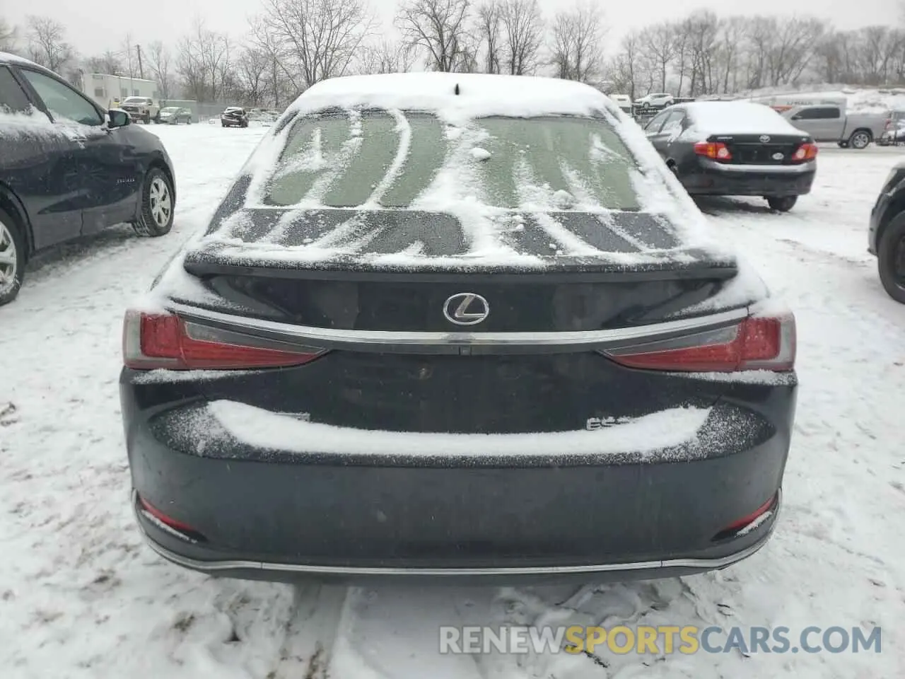6 fotografías del automóvil dañado JTHB21B12K2023106 LEXUS ES300 2019