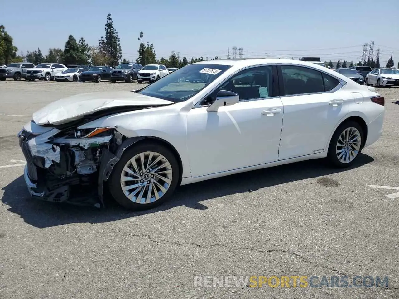 1 fotografías del automóvil dañado JTHB21B12K2026118 LEXUS ES300 2019