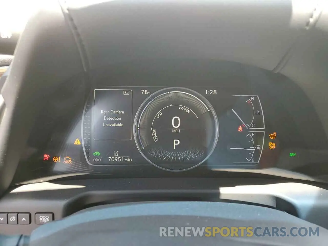 9 fotografías del automóvil dañado JTHB21B12K2026118 LEXUS ES300 2019