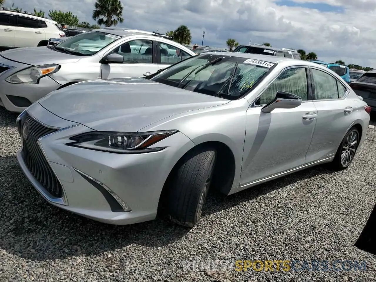 1 fotografías del automóvil dañado JTHB21B14K2045124 LEXUS ES300 2019